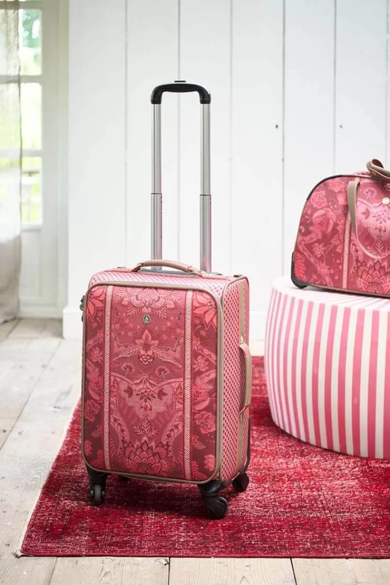 Pip Studio Valise Kyoto Festival Rose Fonce Bleu Cheap