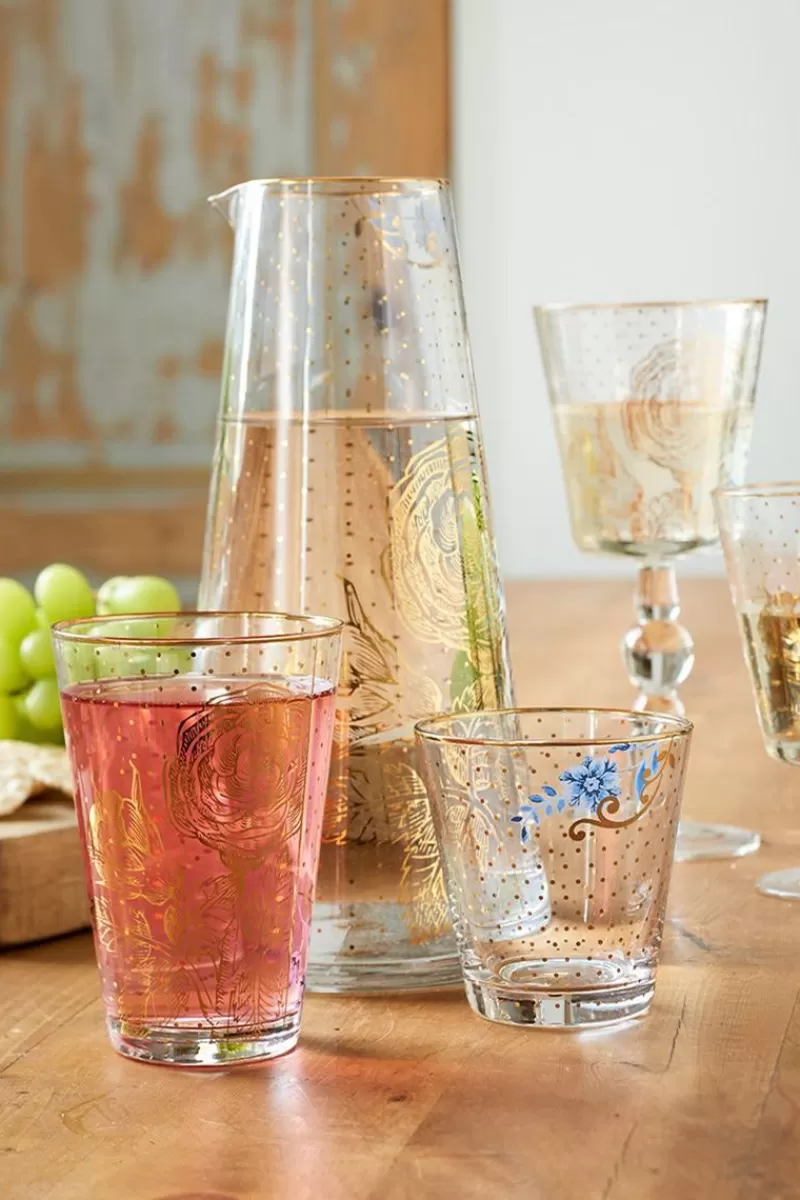 Pip Studio Verre A Eau Royal Golden Dots Store